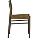 Argus Nubuck Caramel Leather Dining Chair